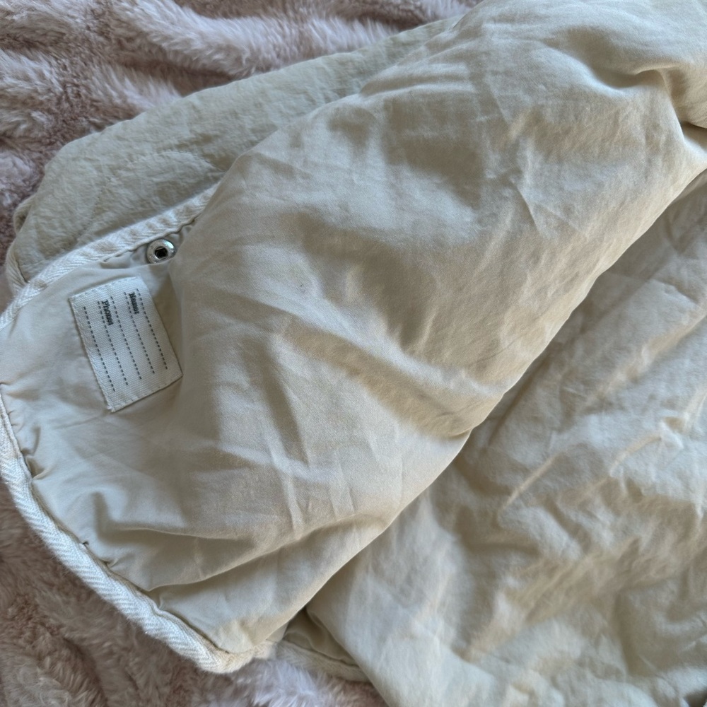 Zara cream quilted puffer jacket - Picture 3 of 7